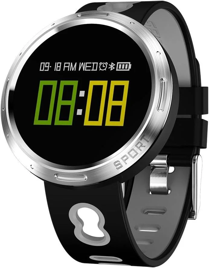 دستبند هوشمند YONII با قابلیت پایش ضربان قلب، تست فشار خون، نظارت بر خواب، حالت های ورزشی مختلف برای دویدن و شنا، گام شمار، یادآوری پیام تماس گیرنده، ضد آب عمیق IP68 - خاکستری دستبند هوشمند YONII با قابلیت پایش ضربان قلب، تست فشار خون، نظارت بر خواب، حالت های ورزشی مختلف برای دویدن و شنا، گام شمار، یادآوری پیام تماس گیرنده، ضد آب عمیق IP68 - خاکستری