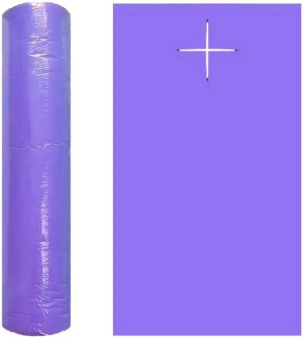 رول ملحفه یکبار مصرف تخت ماساژ 50 عددی، ملحفه تخت اسپا پارچه نبافته، روکش اسپا برای متخصص زیبایی، وکس، تخت سالن مژه بنفش رول ملحفه یکبار مصرف تخت ماساژ 50 عددی، ملحفه تخت اسپا پارچه نبافته، روکش اسپا برای متخصص زیبایی، وکس، تخت سالن مژه بنفش