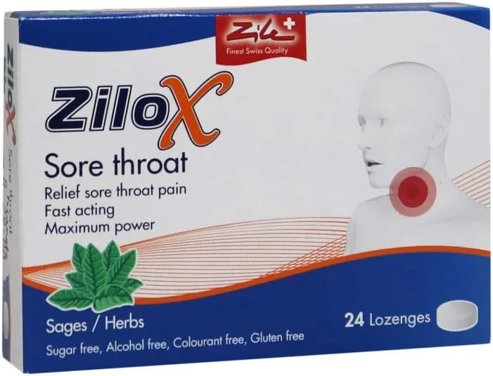قرص مکیدنی زایلوکس TML برای گلو درد، 24 عددی