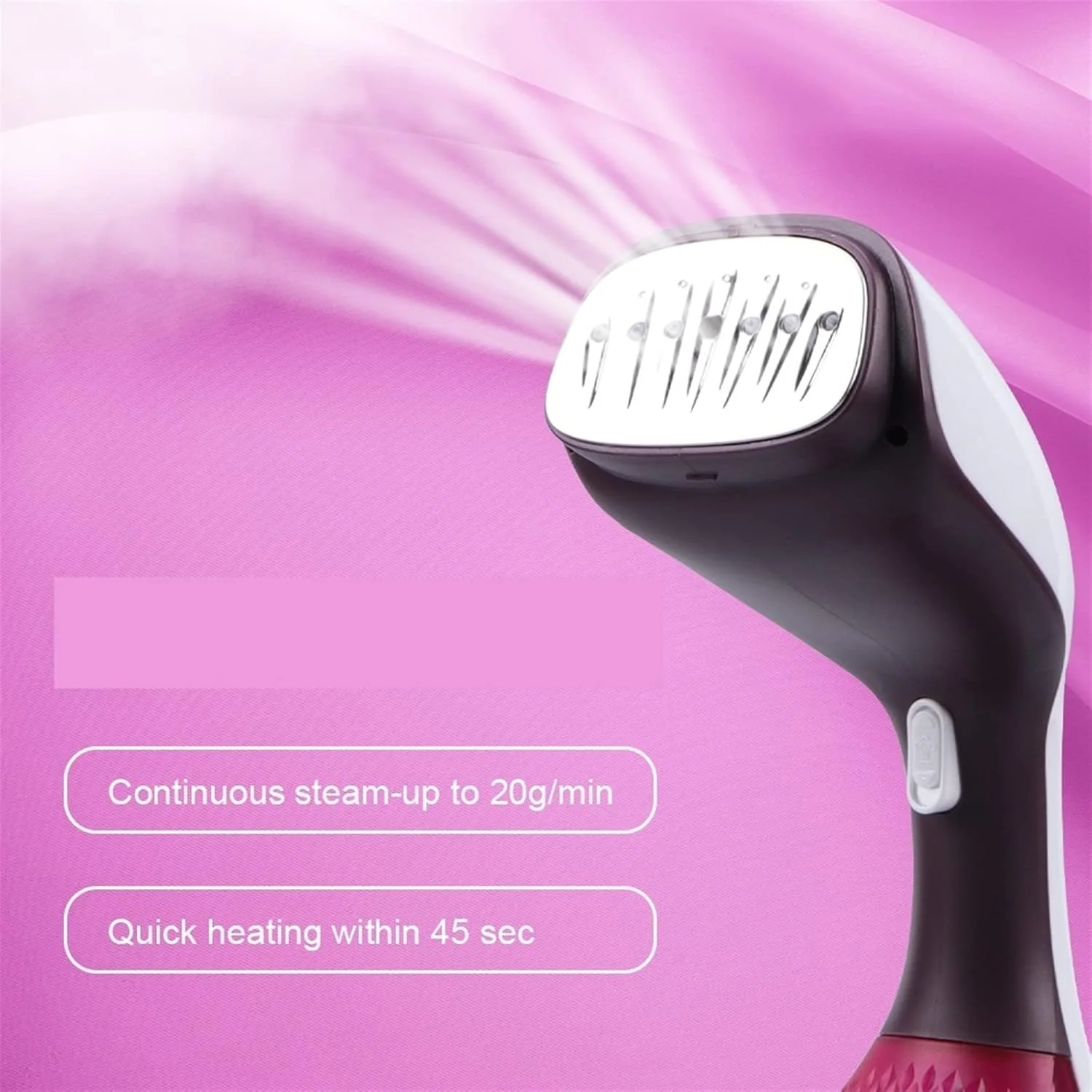 اتو بخار دستی کوچک قابل حمل خانگی