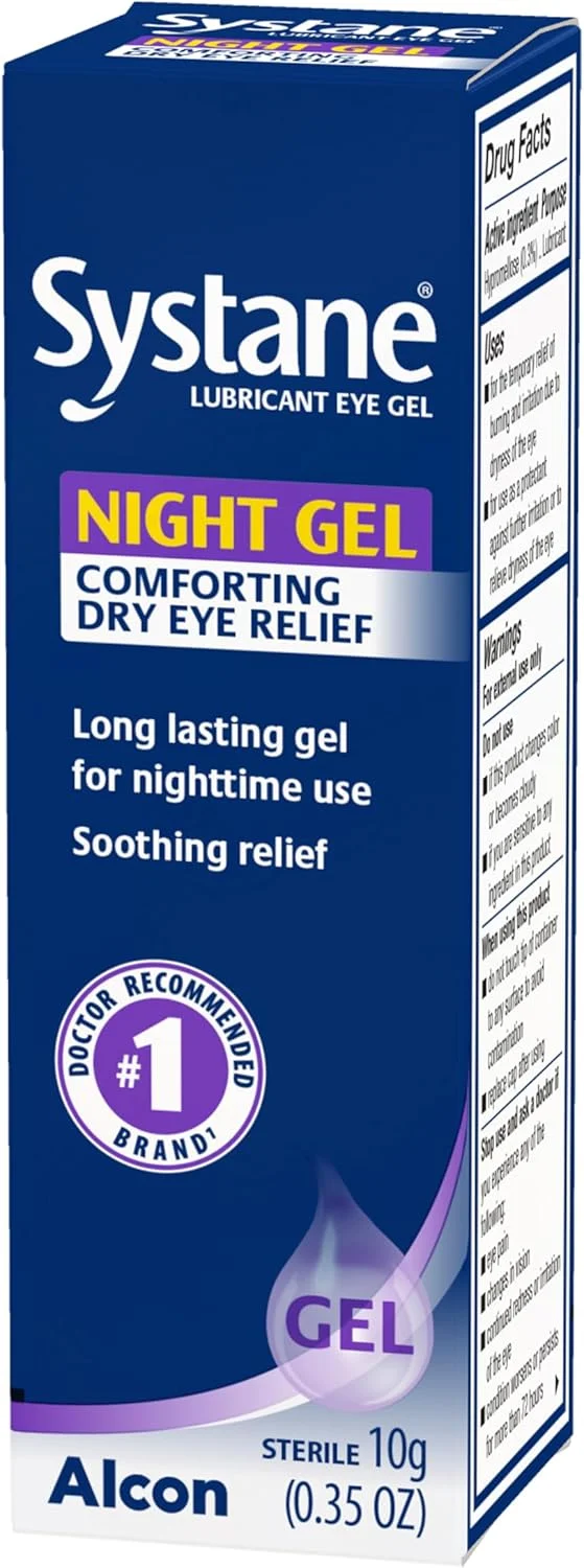ژل روان کننده چشم سیستان، مناسب شب، 10 میلی لیتر (بسته بندی ممکن است متفاوت باشد)