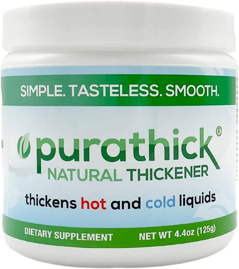 غلیظ کننده طبیعی، 125 گرم، غلیظ کننده مایعات گرم و سرد برای افراد مبتلا به دیسفاژی