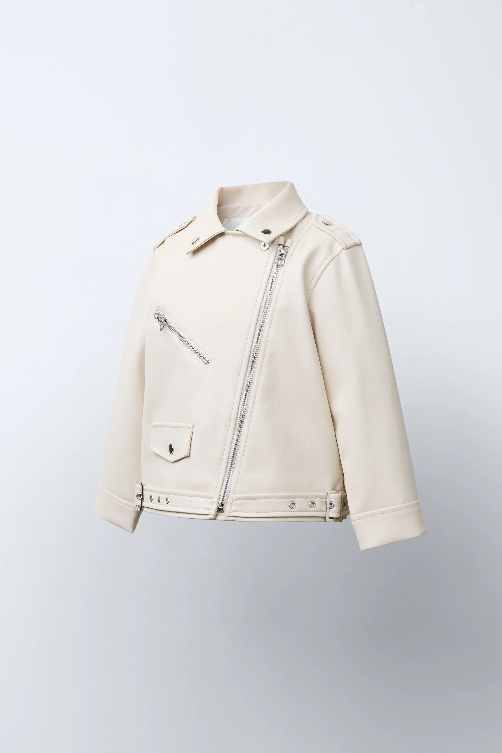 کت موتورسواری چرمی مصنوعی