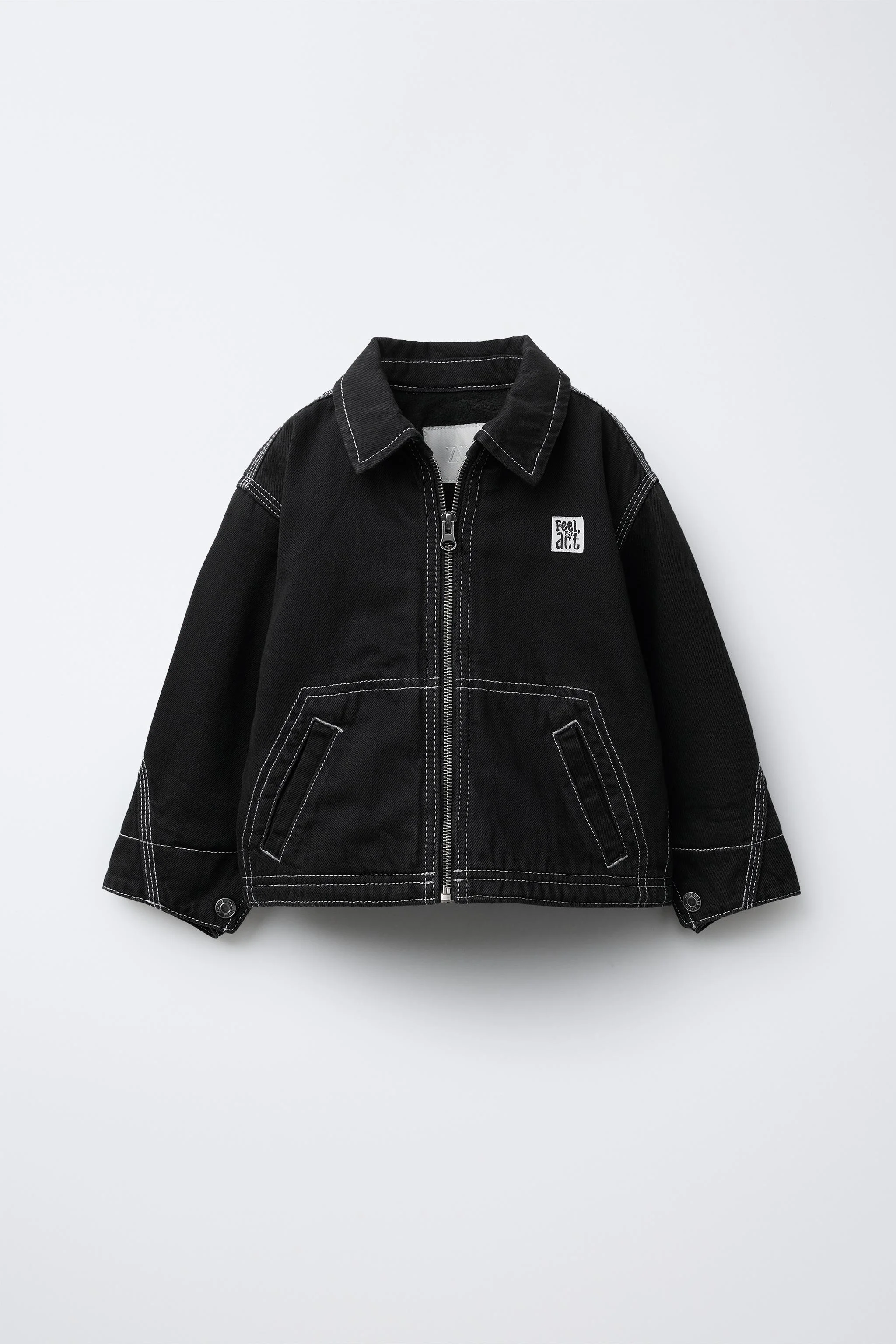 کت جین با آستر پشمی