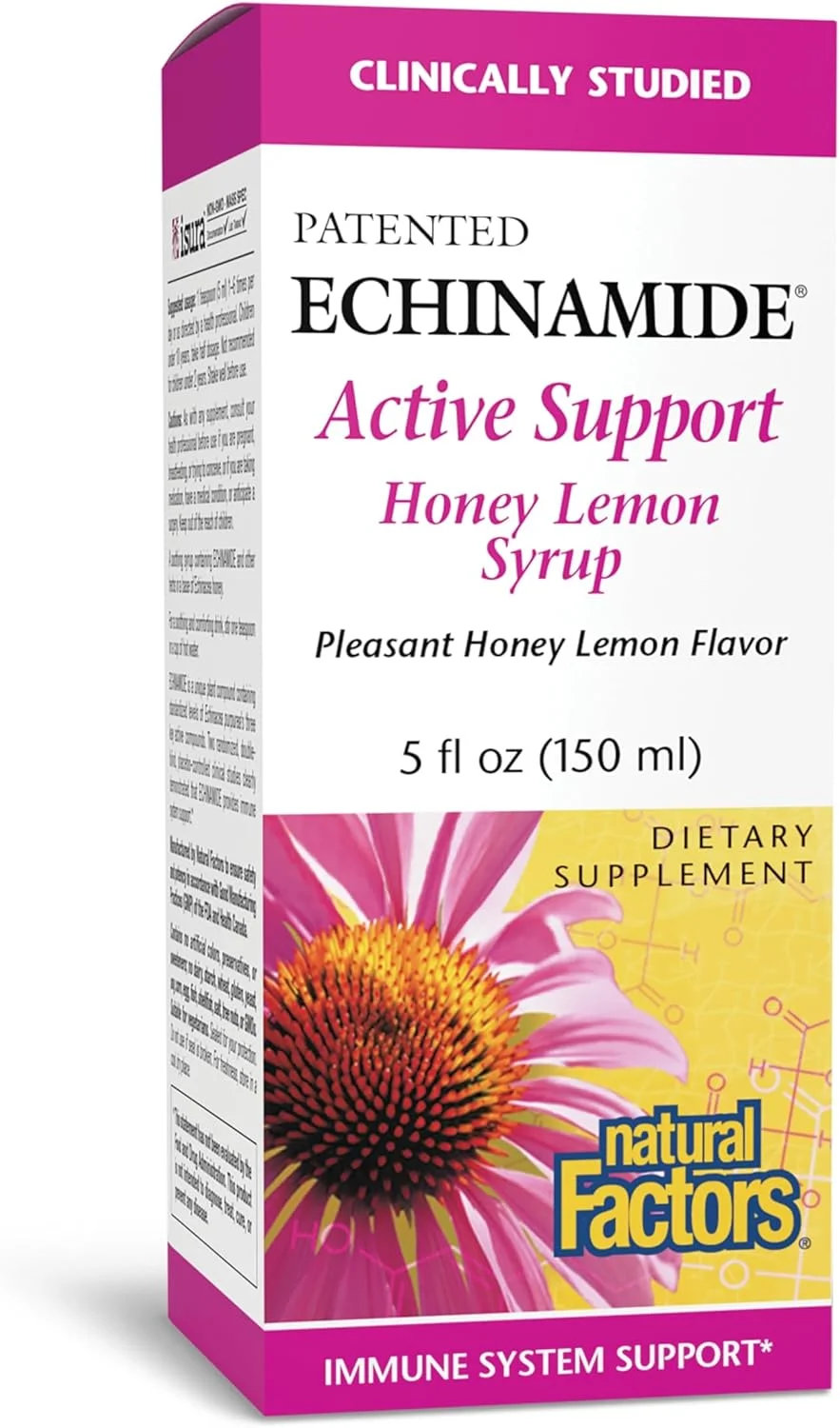 شربت سرماخوردگی و سرفه نچرال فاکتورز 150 میلی لیتر