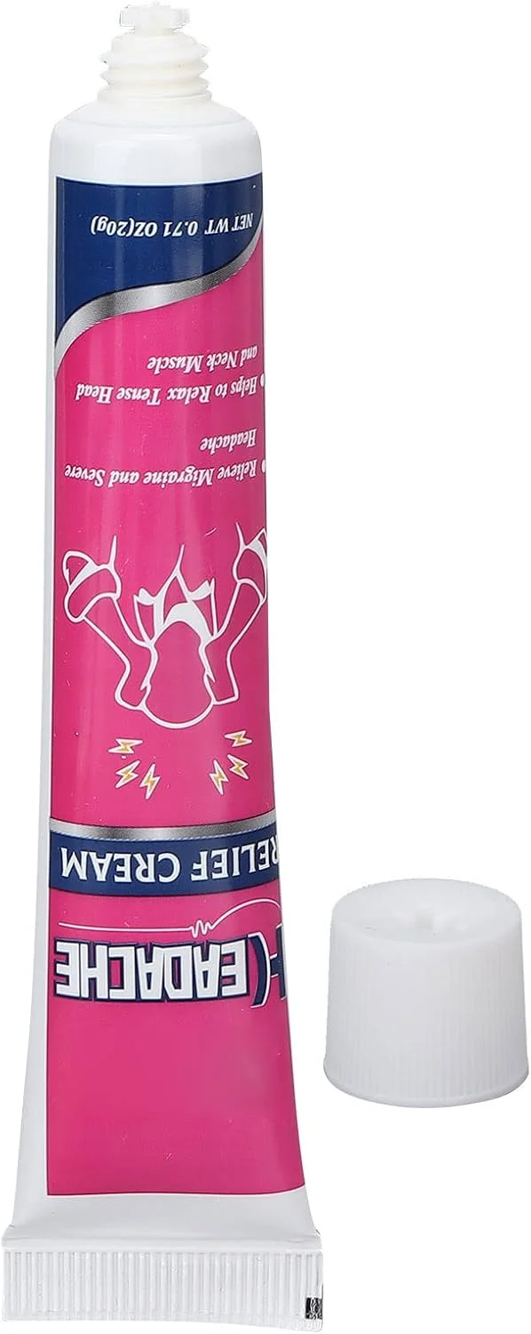 کرم تسکین درد، تسکین سردرد ایمن ملایم قابل حمل کرم تسکین میگرن برای افراد سالم کرم تسکین درد، تسکین سردرد ایمن ملایم قابل حمل کرم تسکین میگرن برای افراد سالم