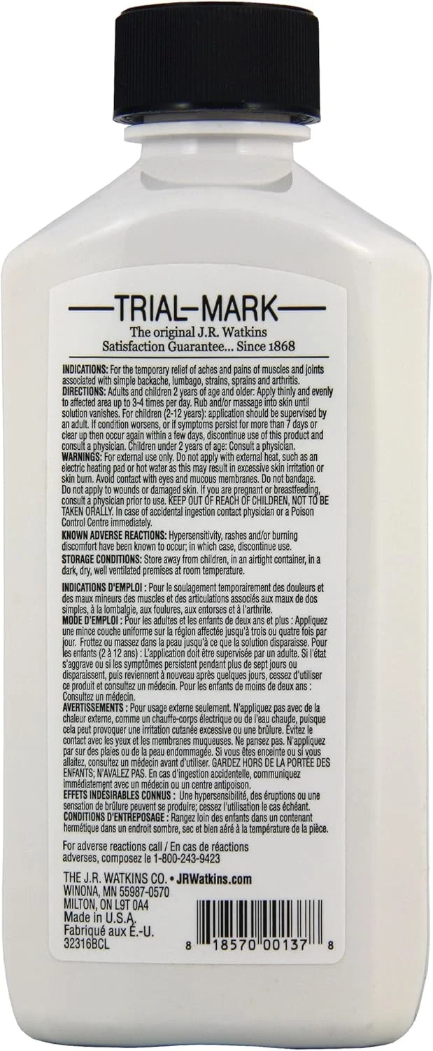 کرم لینیمنت سفید واتکینز برای تسکین موقت درد کرم لینیمنت سفید واتکینز برای تسکین موقت درد