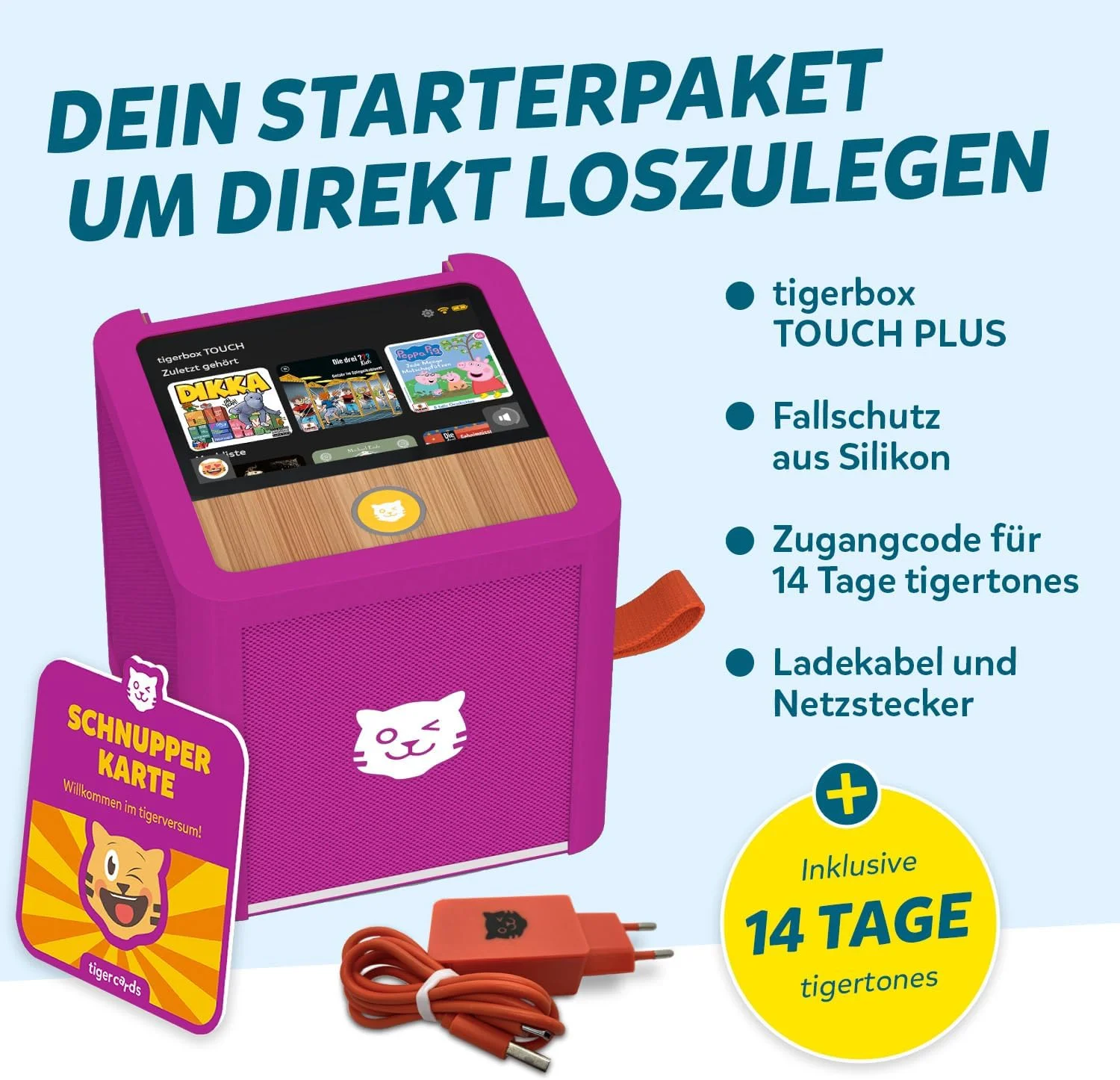 جعبه لمسی تایگرباکس تاچ پلاس (بنفش) جعبه لمسی تایگرباکس تاچ پلاس (بنفش)