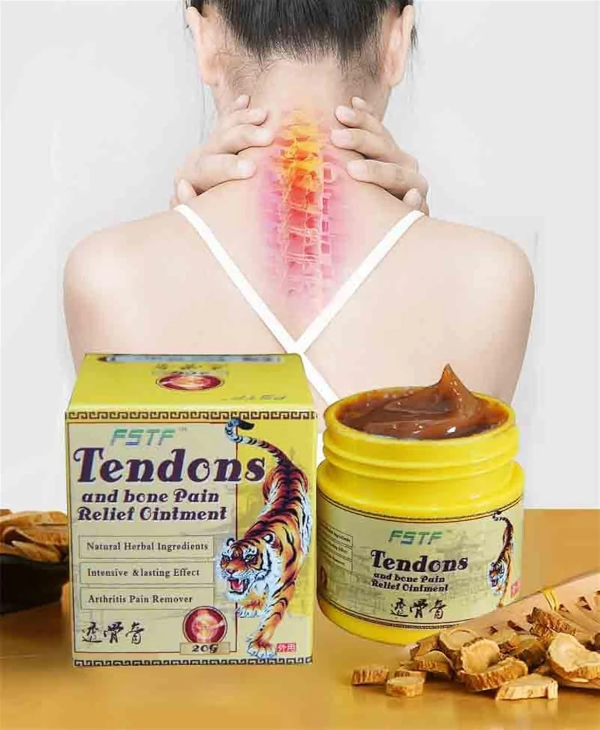 پماد تسکین دهنده درد ببر، پماد قرمز ببر، تسکین سریع درد عضلات، آرتریت، تسکین موثر درد مفاصل، کمردرد، بدن درد، درد عضلات، زانو درد و...