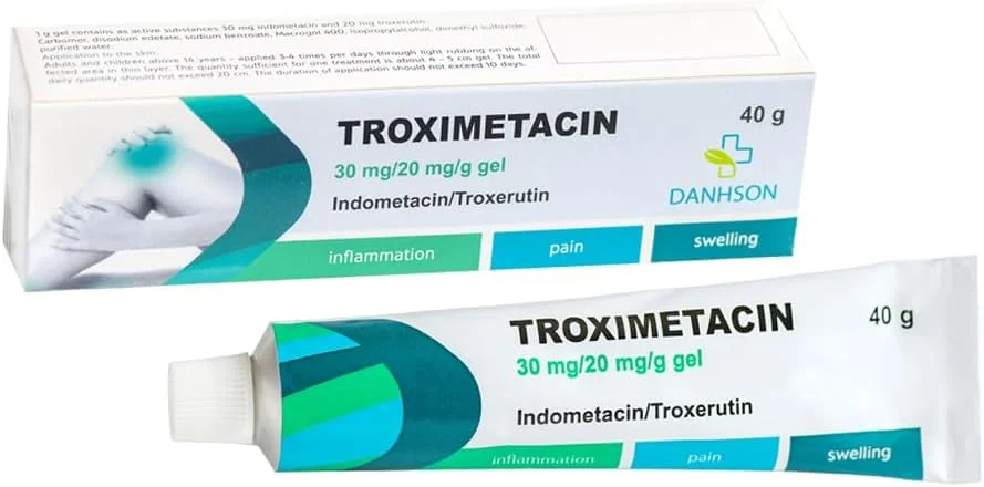 ژل تسکین درد ترومتاسین | موضعی برای تسکین درد و التهاب مفاصل و کبودی | ژل تسکین درد عضلانی | پماد برای درد حاد و تیر کشیدن عضلات - 40 گرم