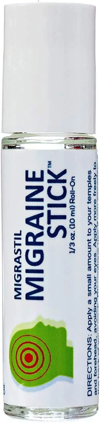 روغن رولی تسکین دهنده سردرد میگرن Migrastil، رایحه درمانی با روغن های اساسی 10 میلی لیتر توسط Basic Vigor