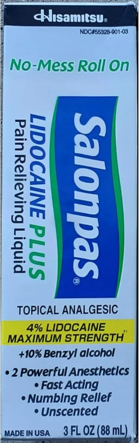 مایع لیدوکائین پلاس Salonpas (بسته 4 عددی) مایع لیدوکائین پلاس Salonpas (بسته 4 عددی)