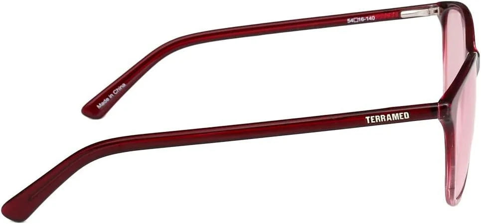 عینک میگرن Terramed Just Think Comfort برای تسکین میگرن و حساسیت به نور، خستگی چشم ناشی از نور، مناسب برای آقایان و بانوان، Audrey، 1 عدد