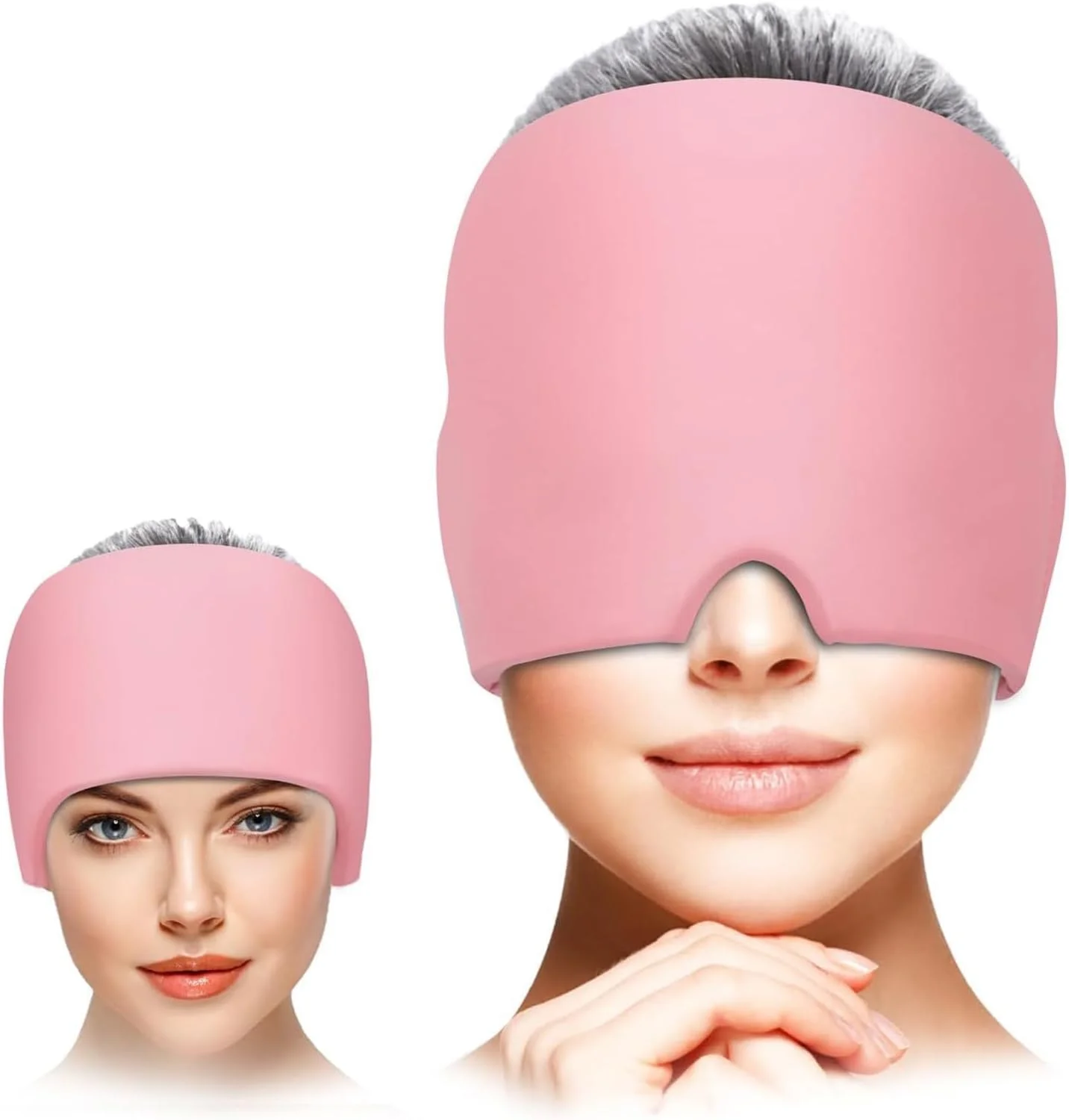 کلاه تسکین سردرد میگرنی، کلاه درمان گرم و سرد، کلاه تسکین میگرن، کلاه ژل خنک کننده سر، کلاه خماری، ماسک کیسه یخ سردرد، محصولات تسکین دهنده استرس و تنش با کمپرس سرد