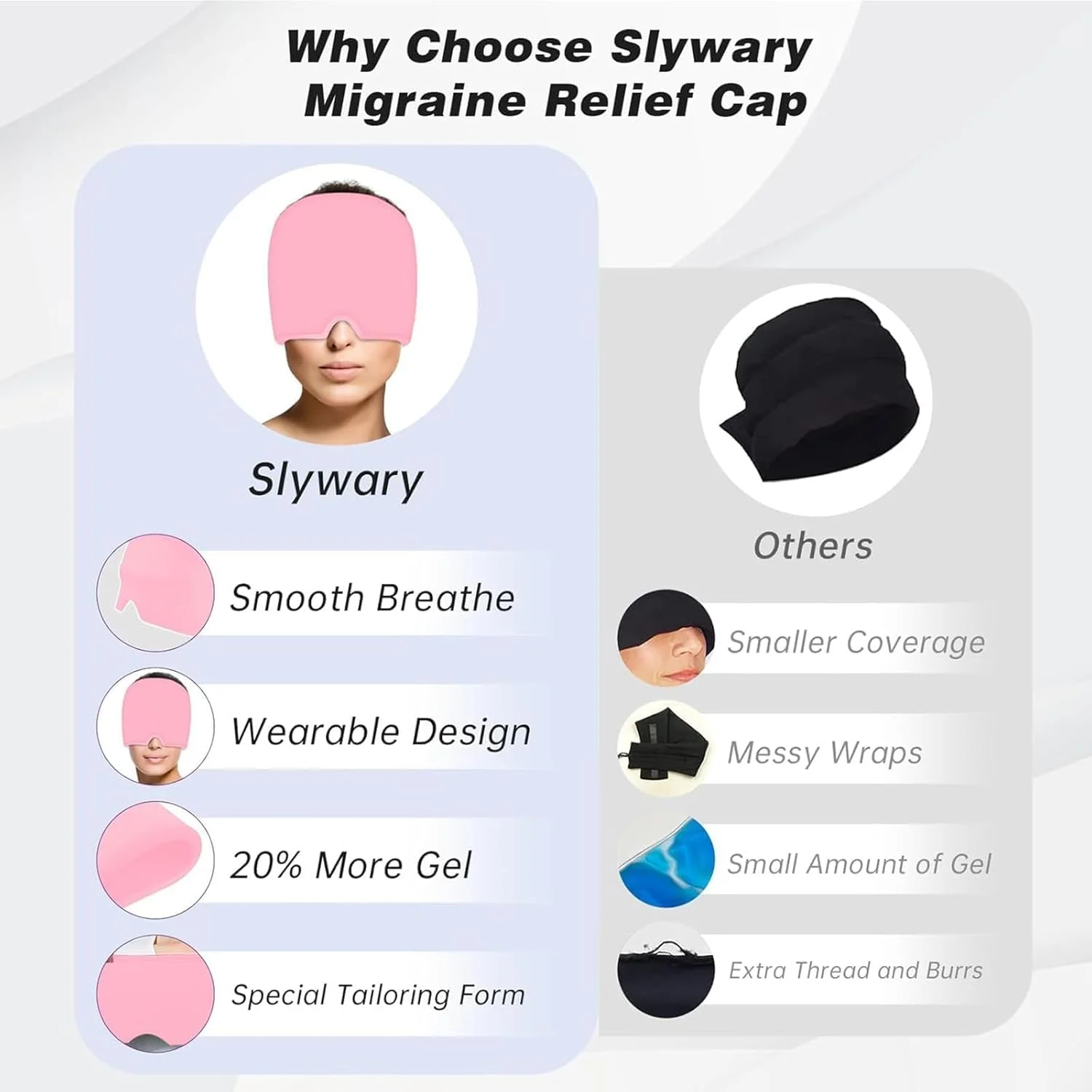 کلاه تسکین سردرد میگرنی، کلاه درمان گرم و سرد، کلاه تسکین میگرن، کلاه ژل خنک کننده سر، کلاه خماری، ماسک کیسه یخ سردرد، محصولات تسکین دهنده استرس و تنش با کمپرس سرد