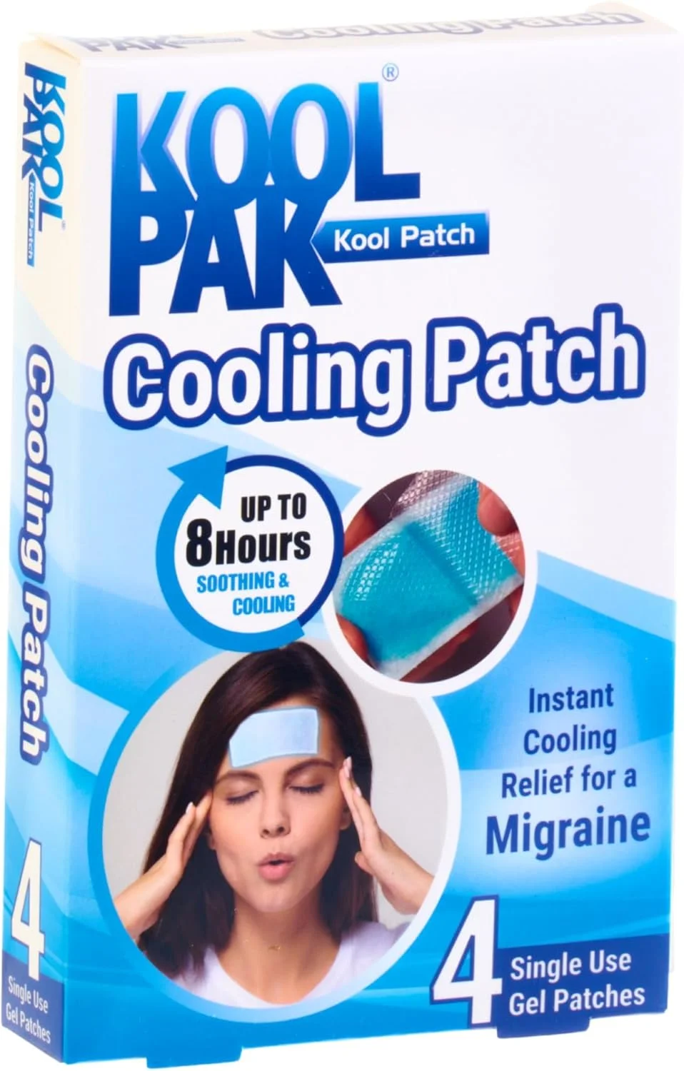 برچسب خنک کننده کولپک برای میگرن - بسته 4 عددی