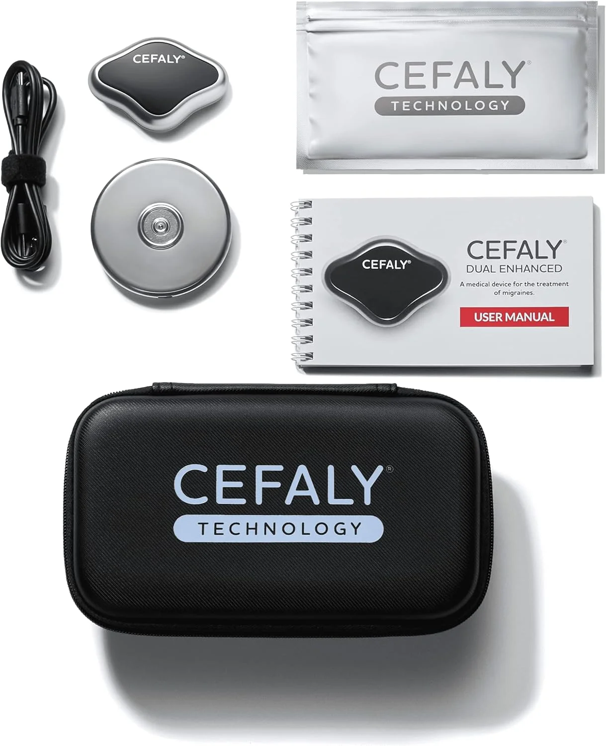 دستگاه درمان و پیشگیری میگرن Cefaly Dual Enhanced