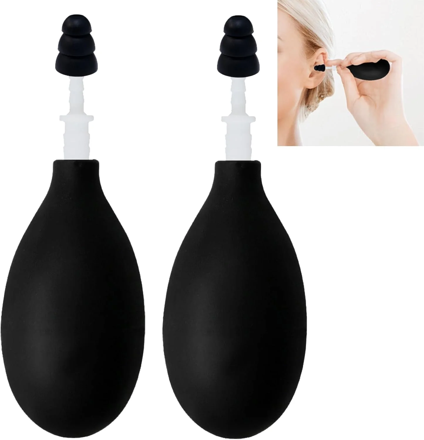 ابزار تنظیم فشار گوش (مدل H6)، بسته 2 عددی دستگاه کاهش فشار گوش، تسکین میگرن و سردرد با تنظیم فشار گوش داخلی، تسکین میگرن و سردرد