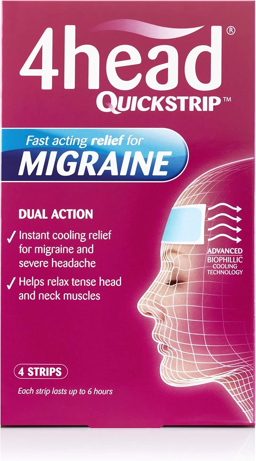 نوارهای هیدروژل خنک کننده سر، 4 عدد