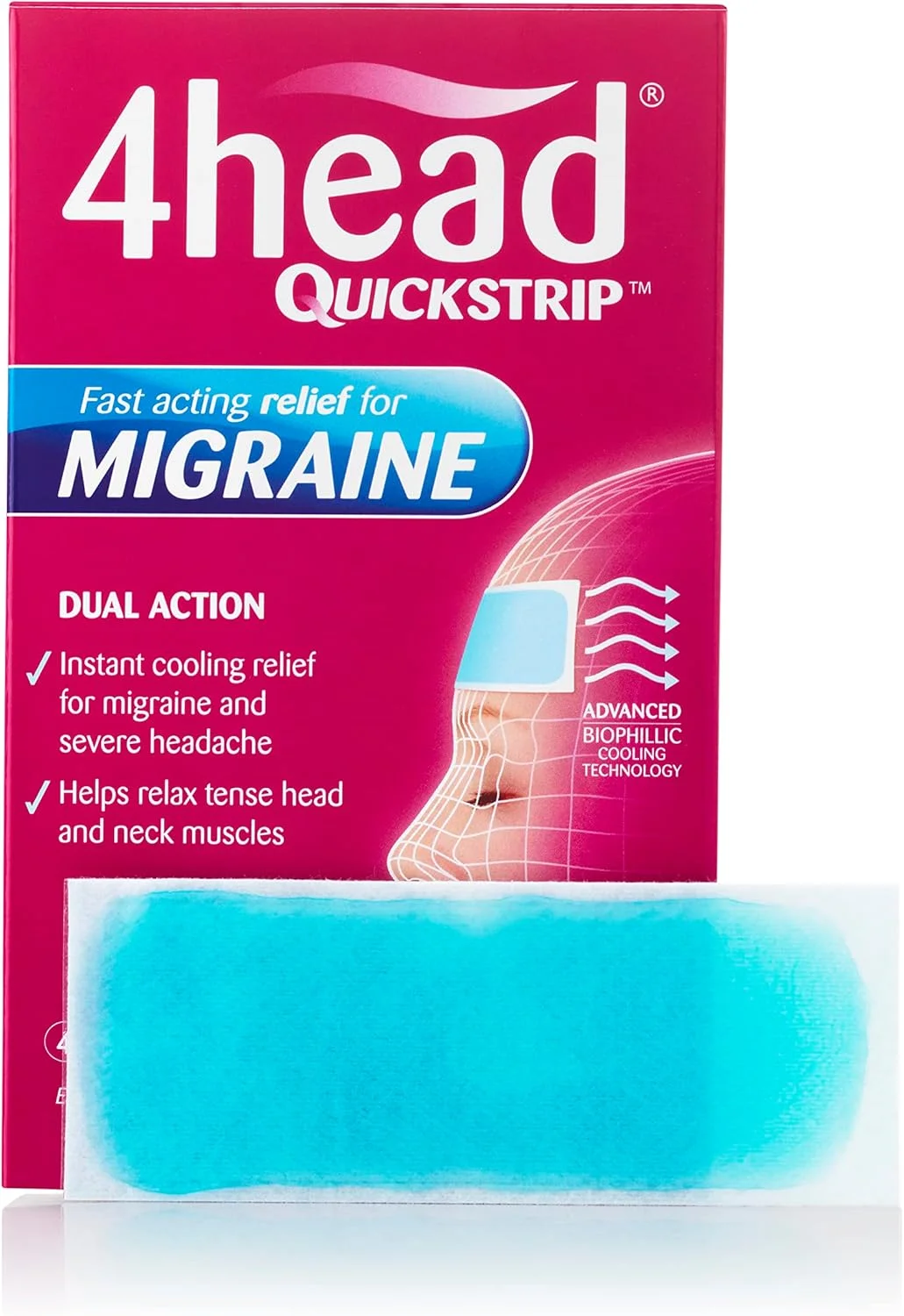 نوارهای هیدروژل خنک کننده سر، 4 عدد نوارهای هیدروژل خنک کننده سر، 4 عدد