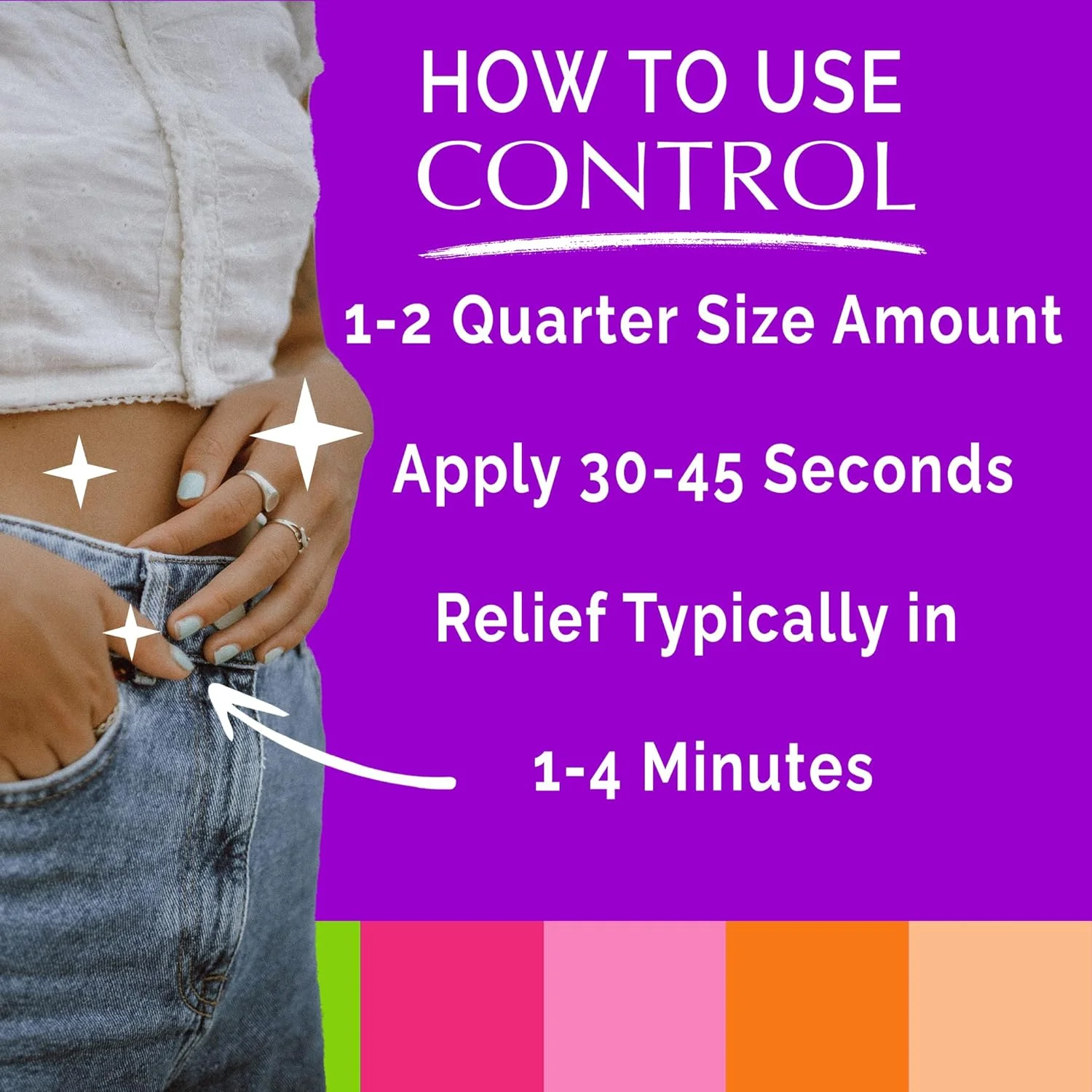 کرم تسکین دهنده گرفتگی های قاعدگی، تیوب 85 گرمی