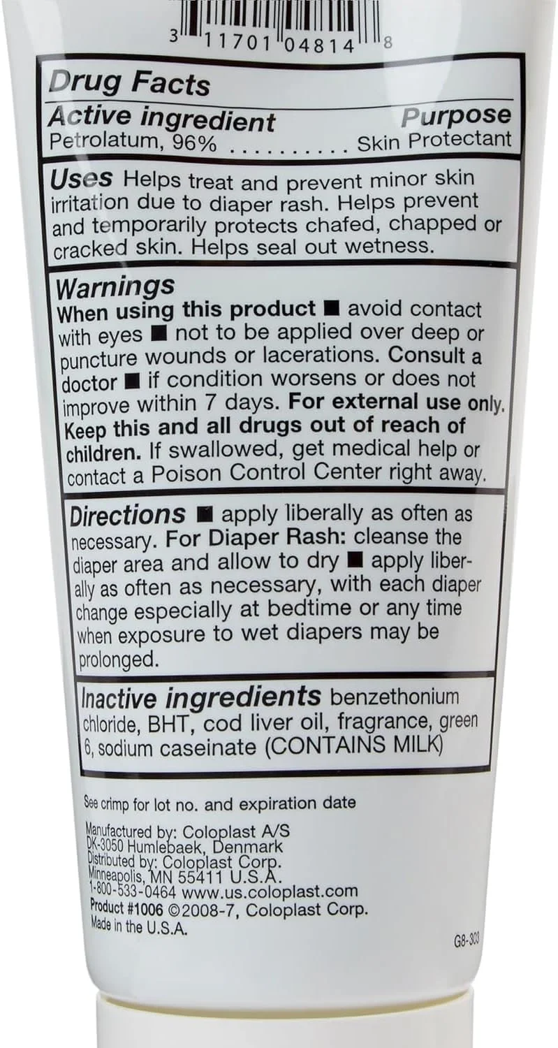 پماد محافظ رطوبت شفاف Coloplast Baza