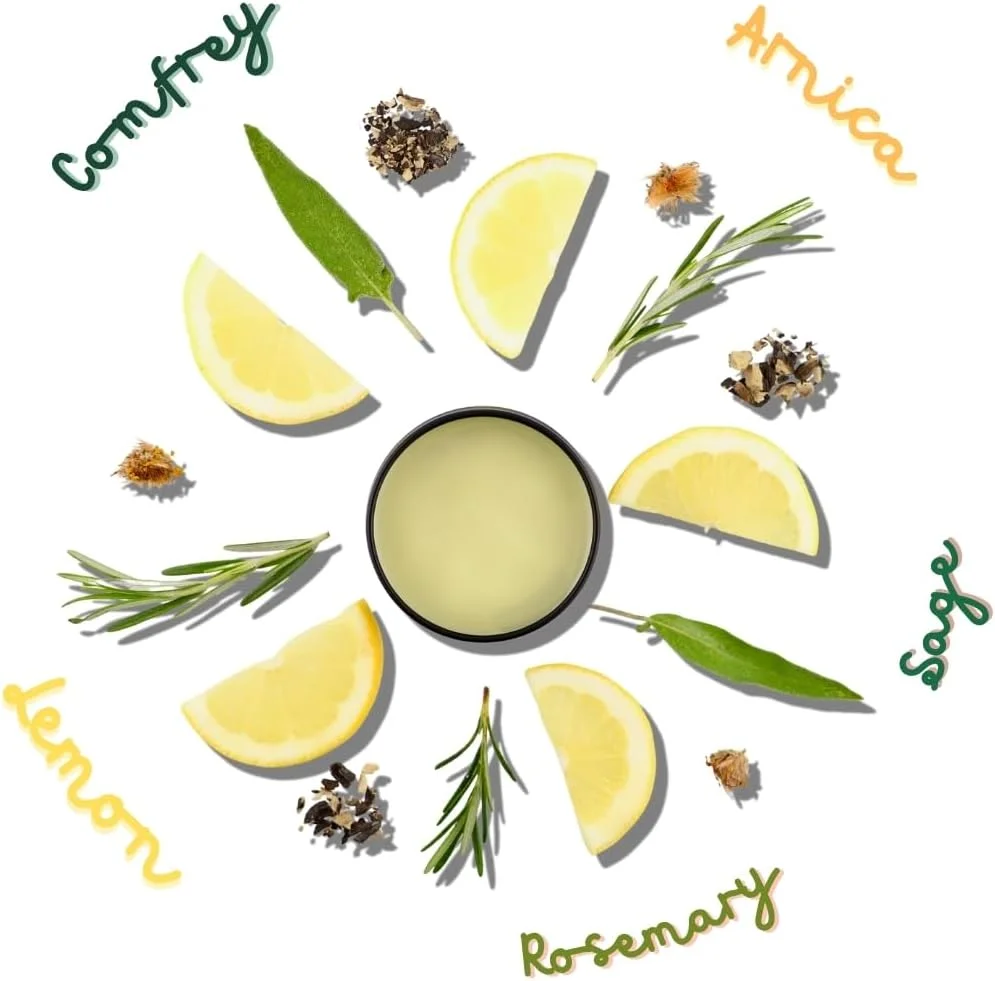 مرهم ماساژ عضلات با آرنیکا، کامفری و روغن‌های ضروری | مرهم گیاهی 85 گرمی و کاملا طبیعی برای درد عضلات، کمردرد، ناراحتی مفاصل و تسکین سریع در هر زمان