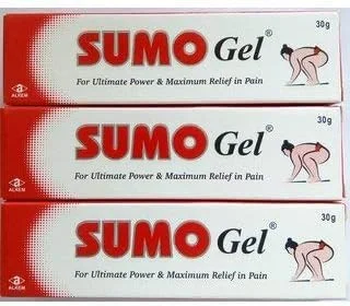 ژل تسکین دهنده درد SJS ALKEM SUMO، 30 گرمی (بسته 3 عددی)