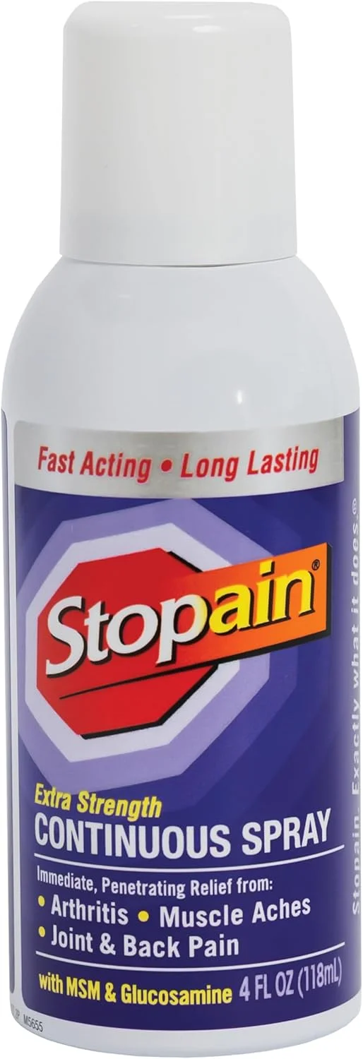 اسپری تسکین دهنده درد قوی استوپین، 113 گرم، تسکین دهنده درد عضلات و مفاصل