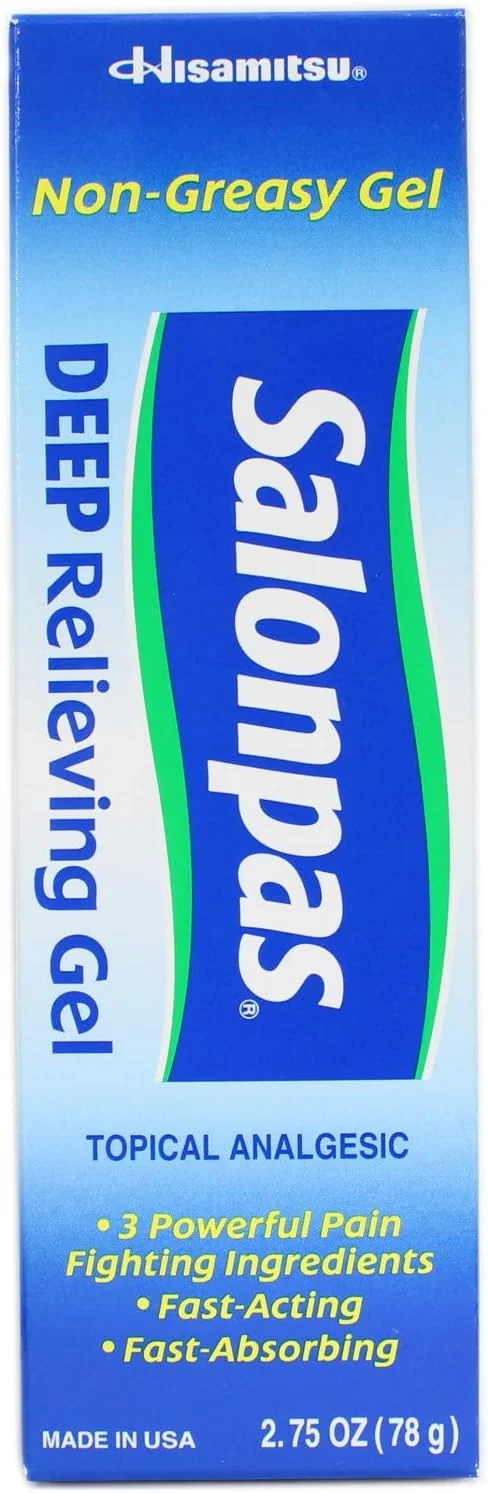 ژل تسکین دهنده قوی درد Salonpas، 81 گرم