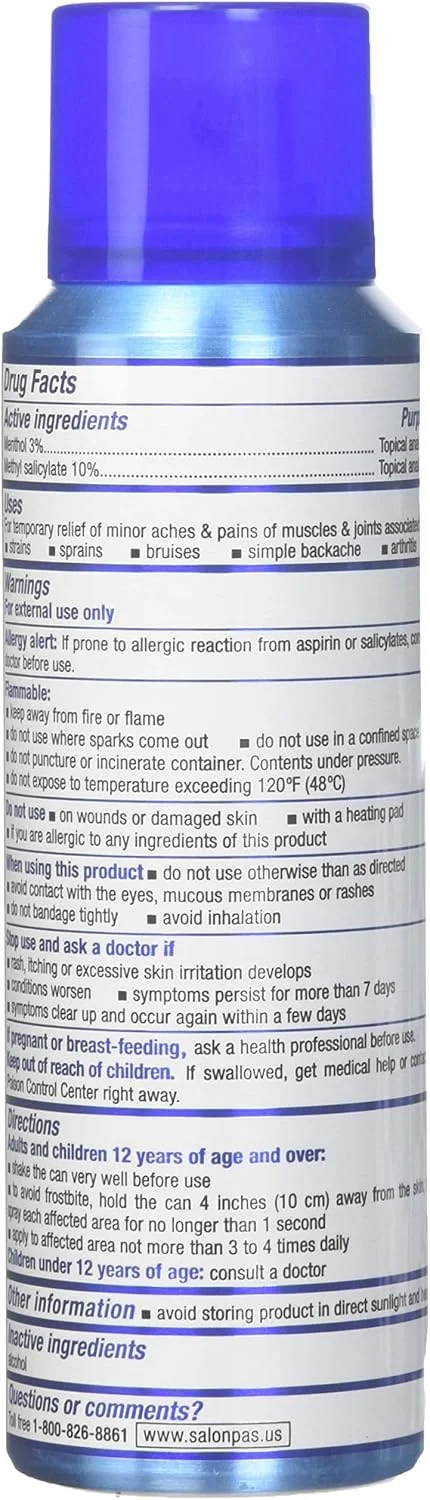 اسپری تسکین دهنده درد Salonpas جت اسپری 113 گرم (بسته 3 عددی)