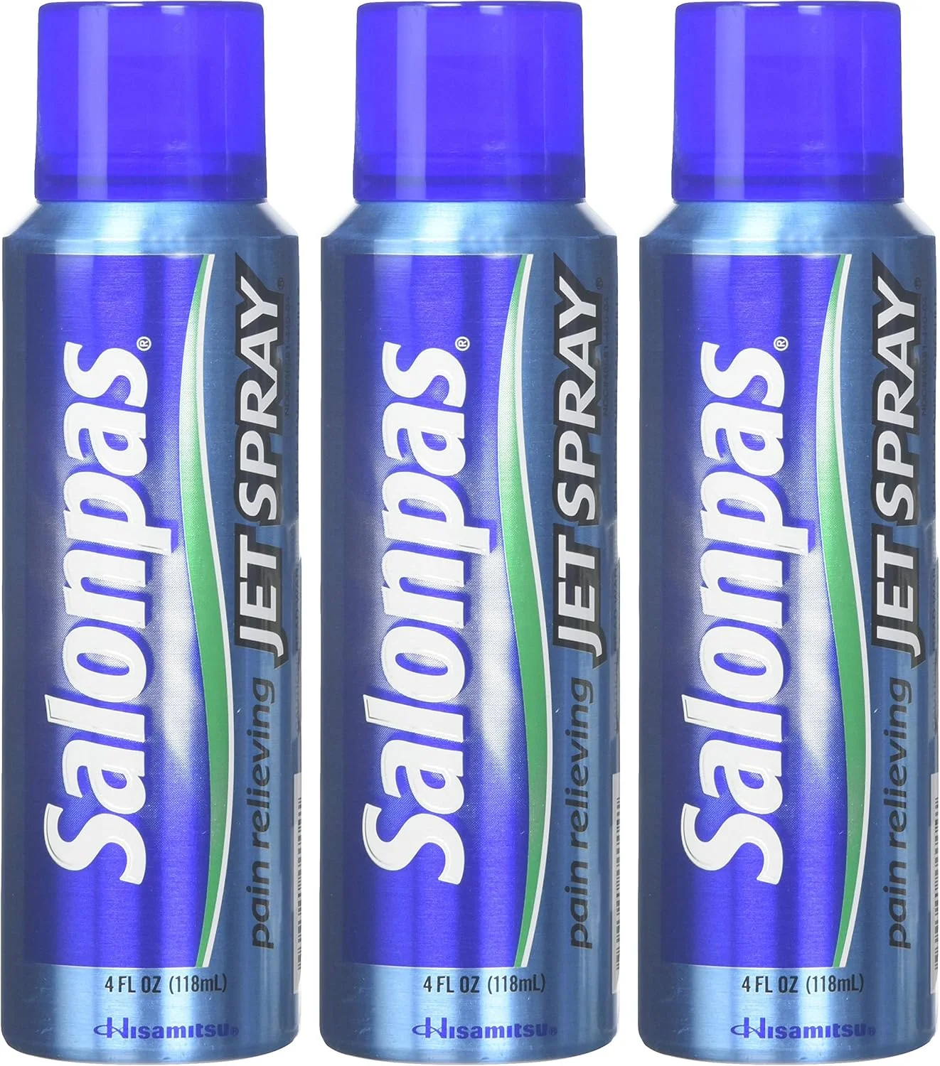 اسپری تسکین دهنده درد Salonpas جت اسپری 113 گرم (بسته 3 عددی)