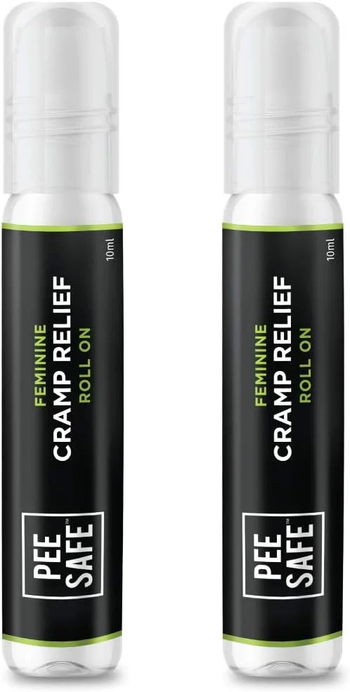 غلتک تسکین درد قاعدگی بانوان پی سیف حاوی عصاره های آیورودا | تسکین دهنده درد قاعدگی 100% گیاهی | درمان گیاهی برای تسکین فوری گرفتگی عضلات | بسته 2 عددی 10 میلی لیتری غلتک تسکین درد قاعدگی بانوان پی سیف حاوی عصاره های آیورودا | تسکین دهنده درد قاعدگی 100% گیاهی | درمان گیاهی برای تسکین فوری گرفتگی عضلات | بسته 2 عددی 10 میلی لیتری