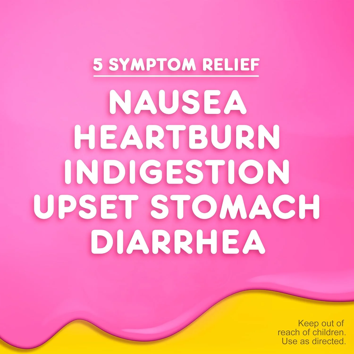 قرص جویدنی پپتو بیسمول برای رفع ناراحتی معده، 12 عدد