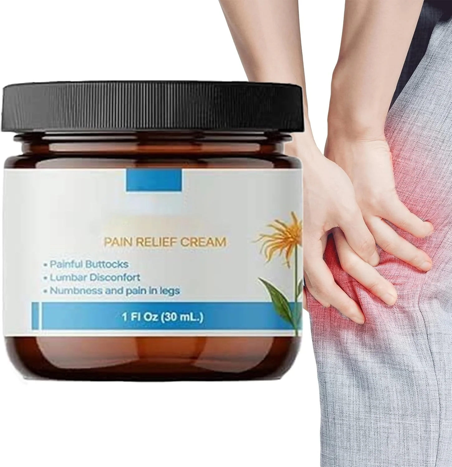 کرم عضلانی | ژل تسکین دهنده فوری مفاصل با اثر خنک کنندگی، بالم غیر چرب برای کمر، گردن، شانه، پا و مناسب برای مسافرت و خواب