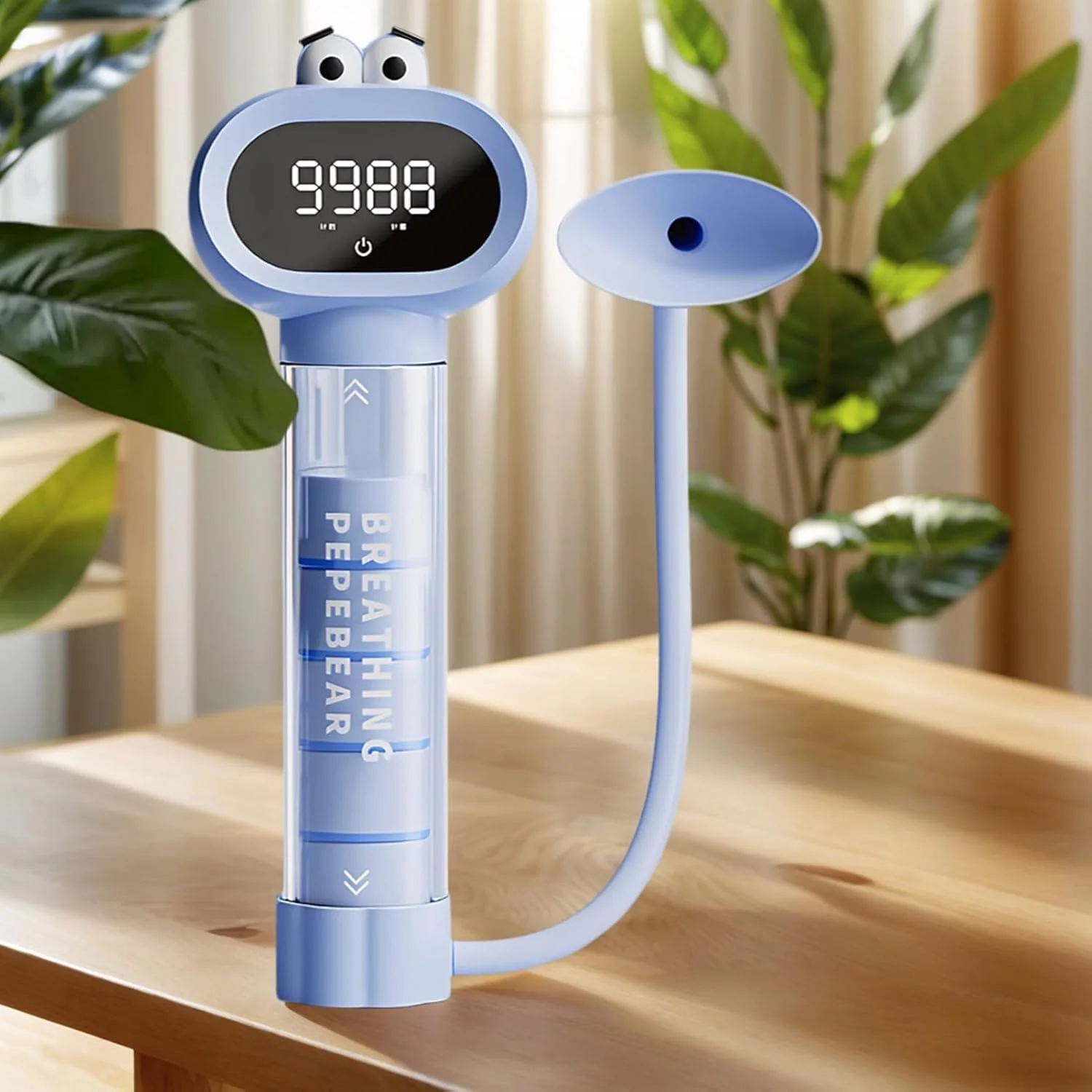 تمرین دهنده تنفسی ریه، تمرین دهنده شکمی تنفسی، دستگاه تمرین تنفس ریه کودکان | برای نوجوانان دختران پسران جوانان خانه فضای باز مدرسه دویدن تناسب اندام ورزش سفر