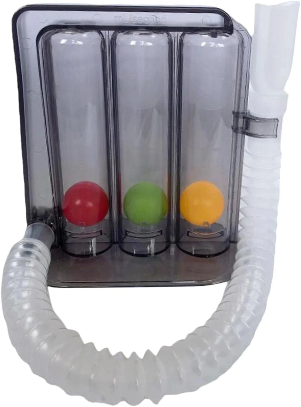 ابزار تمرین تنفسی 3 توپی برای بهبود عملکرد ریه و تمرین تنفس عمیق