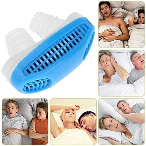 دستگاه تصفیه هوا و ضد خروپف بینی 2 در 1، وسیله کمک تنفسی و خواب راحت با سیلیکون نرم