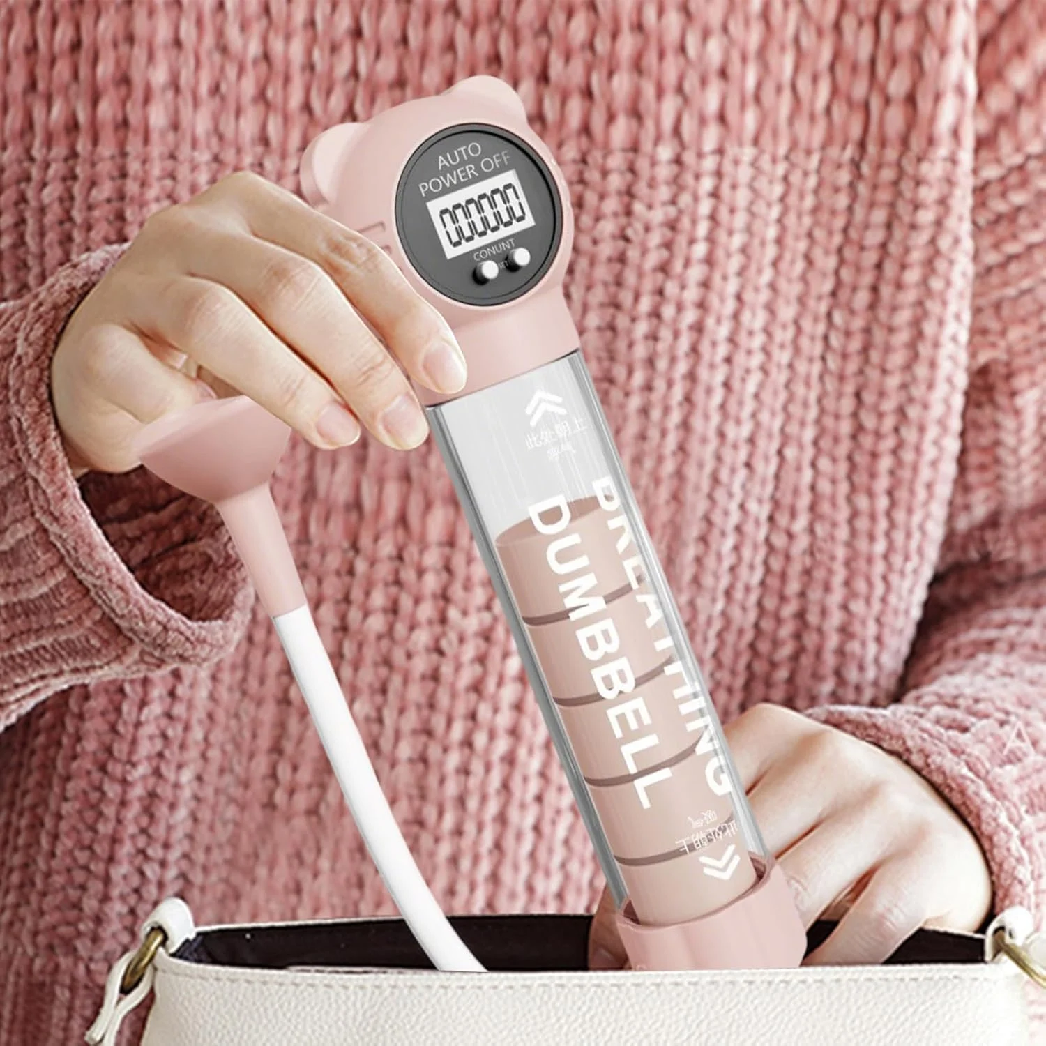 ابزار تمرین تنفسی، تجهیزات تمرین مقاومت تنفسی - ابزار چند منظوره قابل حمل برای تناسب اندام، ورزش زنان، تقویت مردان، عضلات صورت در خانه و باشگاه