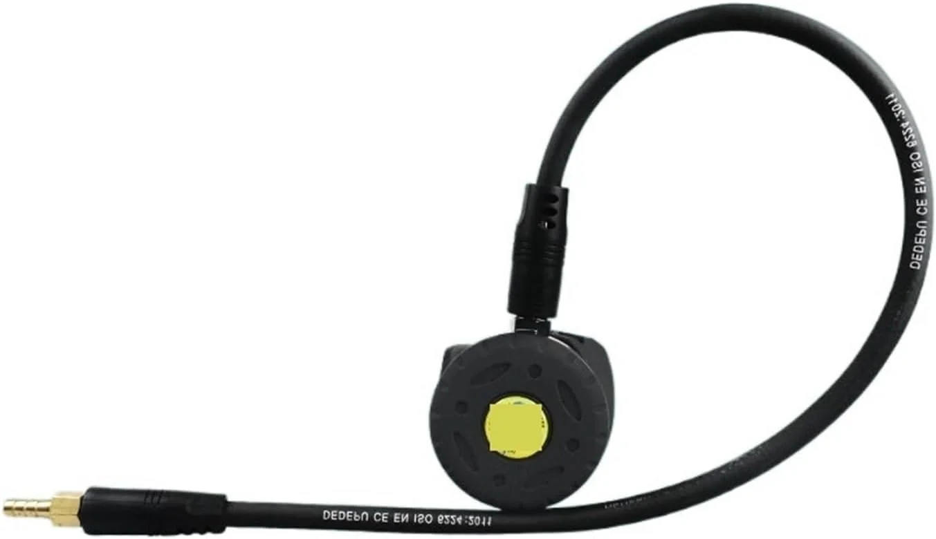 رگلاتور تنفسی، رگلاتور غواصی سطح دوم، دستگاه تنفسی غواصی (زرد)