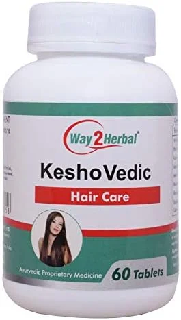 قرص های گیاهی کشو ودیک Way2herbal - 60 عدد - بسته 2 عددی