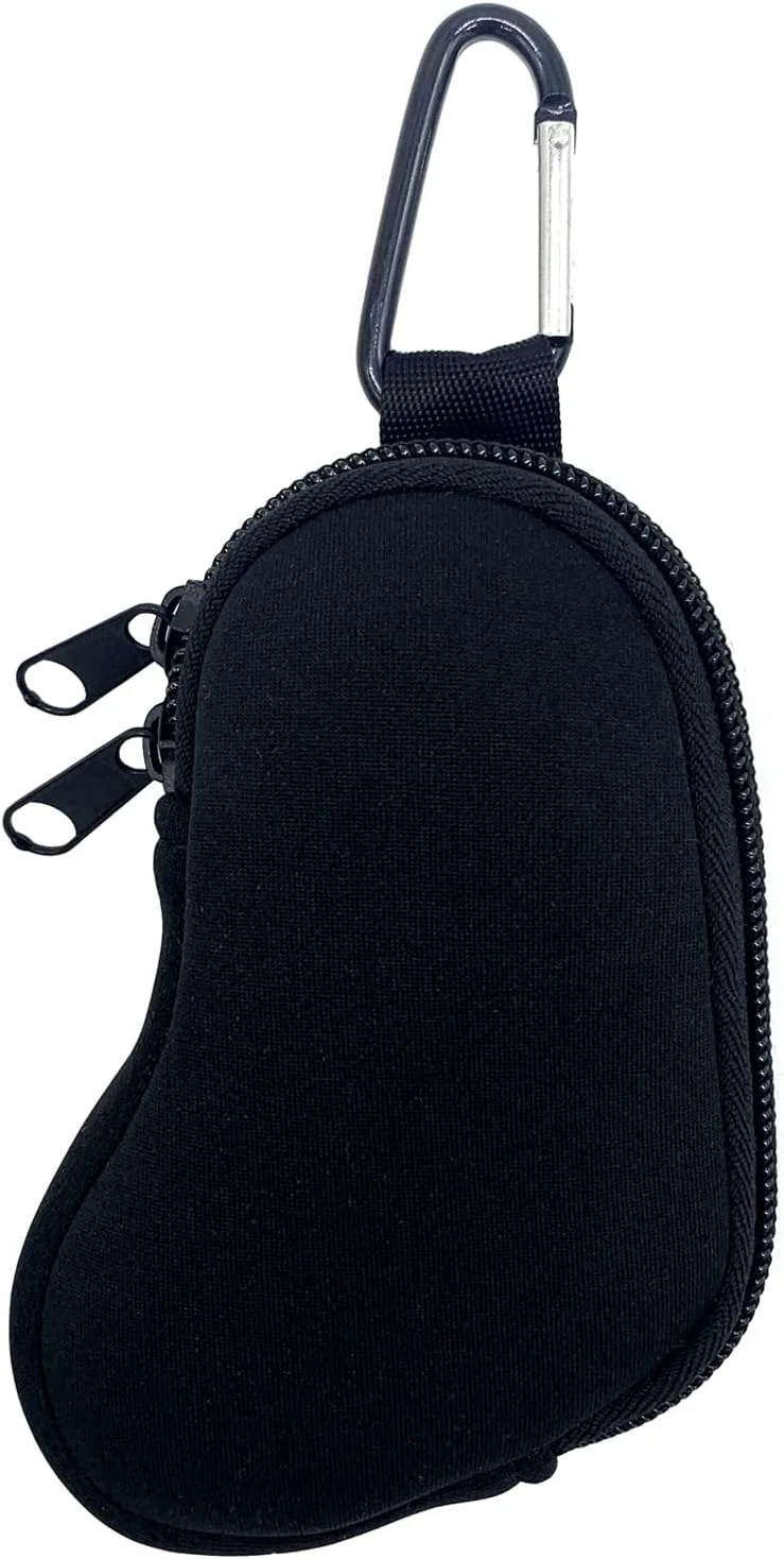 کیف نگهدارنده استنشاقی آسم Wanty، نئوپرن محافظ، کیف حمل قابل حمل، جلد مینی استنشاقی مسافرتی برای استنشاقی L شکل، استنشاقی شامل نمی شود (مشکی)