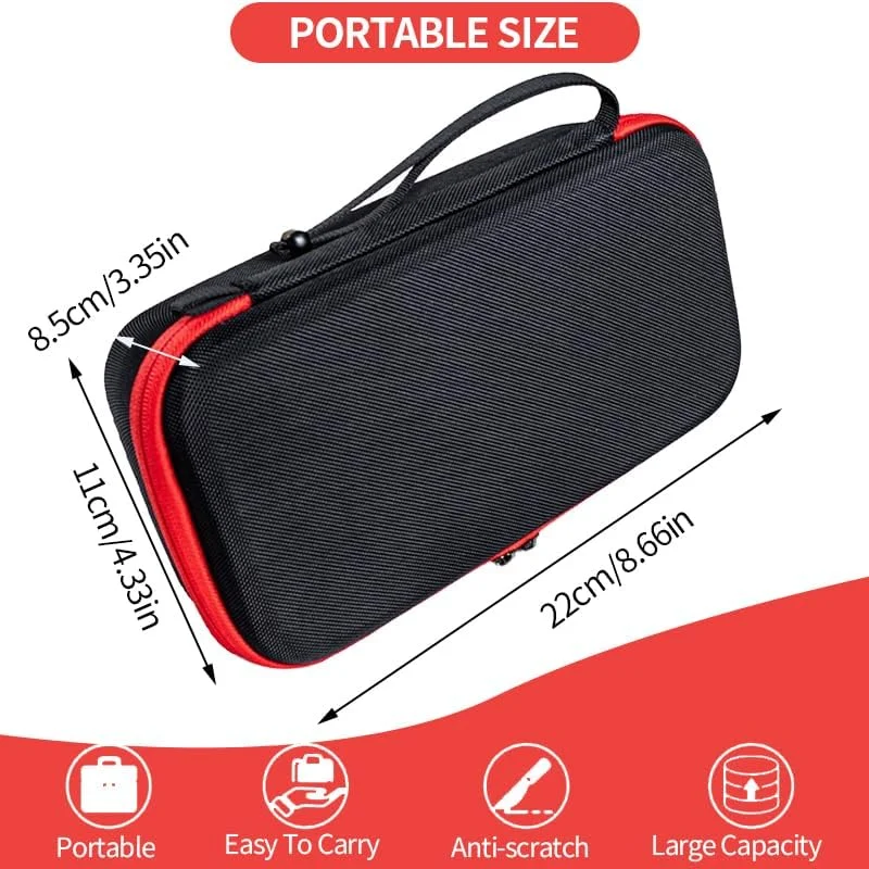 کیف حمل و نگهداری اسپری تنفسی - سازمان دهنده اسپری، محفظه، ماسک، دارای قلاب قابل حمل