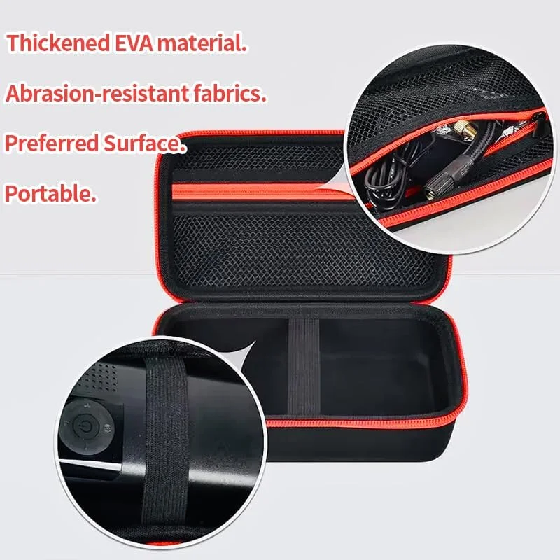 کیف حمل و نگهداری اسپری تنفسی - سازمان دهنده اسپری، محفظه، ماسک، دارای قلاب قابل حمل