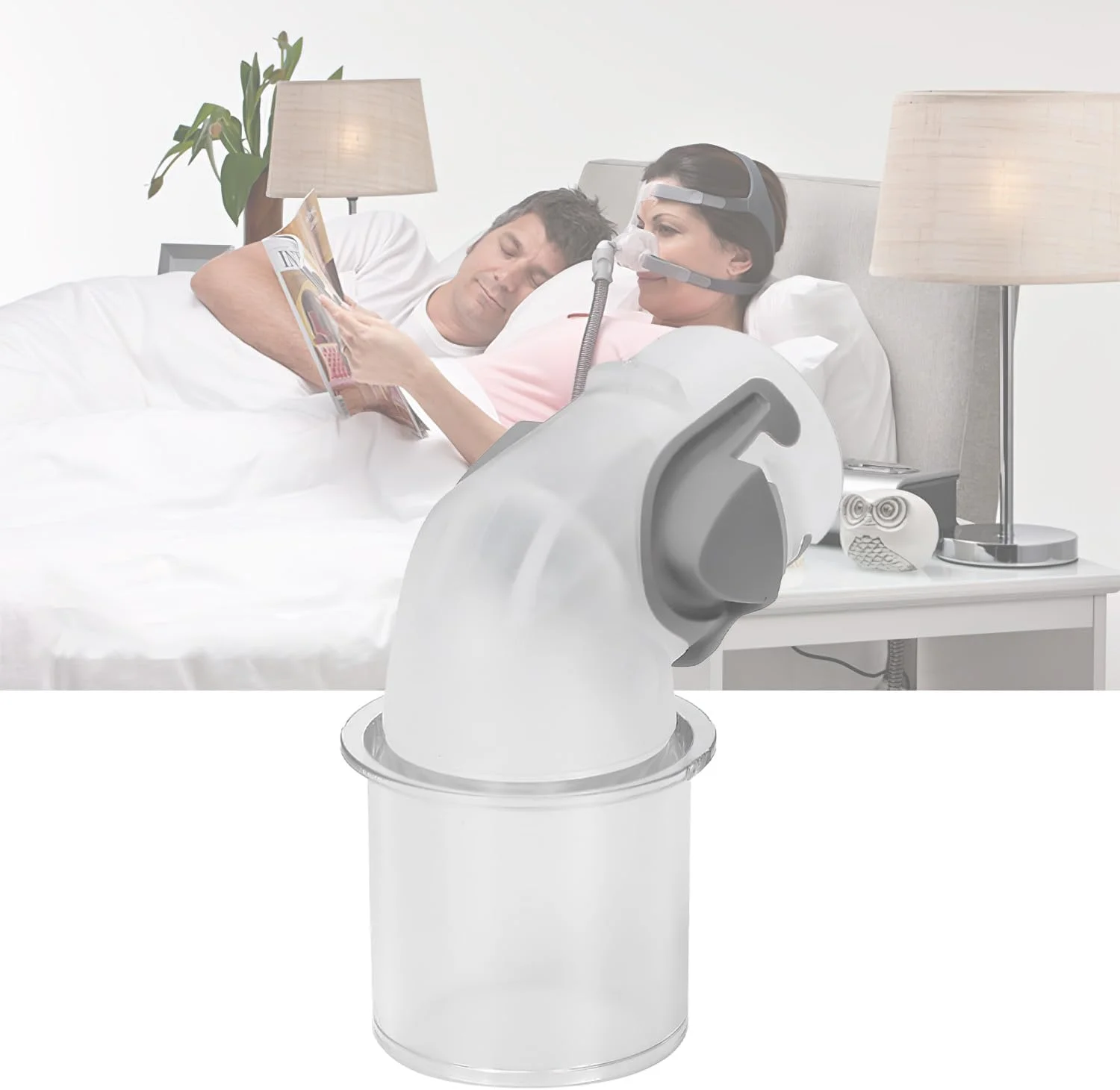 اتصال آرنجی جایگزین برای ResMed Mirage FX، اتصالات آرنجی جایگزین مناسب برای محافظ بینی Mirage FX