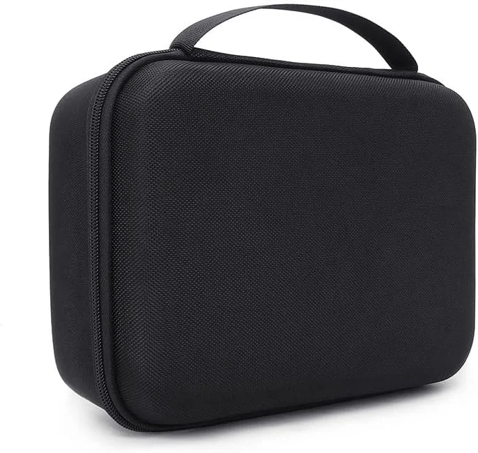 کیف حمل برای دستگاه استنشاقی آسم، کیف سخت و دستی نبولایزر با جیب توری، کیف نگهدارنده اسپیسر استنشاقی برای کودکان و بزرگسالان، سازمان دهنده ماسک های دارو، کیف حمل دستگاه اتومایزر