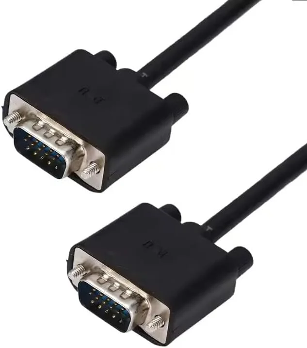 کابل VGA نر به نر - کابل ویدیویی با عملکرد بالا 1.5 متری - اتصال دهنده 15 پین VGA به VGA برای مانیتور، پروژکتور، کامپیوتر، لپ تاپ، تلویزیون - کابل محافظ بادوام - 1 عدد کابل VGA نر به نر - کابل ویدیویی با عملکرد بالا 1.5 متری - اتصال دهنده 15 پین VGA به VGA برای مانیتور، پروژکتور، کامپیوتر، لپ تاپ، تلویزیون - کابل محافظ بادوام - 1 عدد