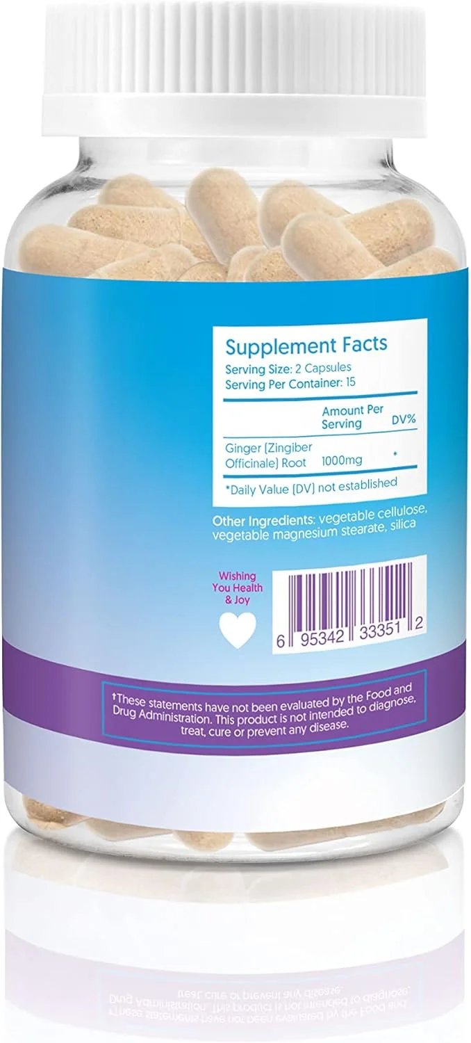 قرص های زنجبیلی ضد تهوع بارداری تری لالی