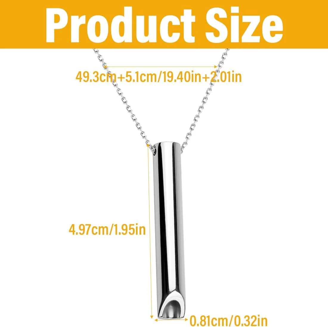 گردنبند اصلی ضد استرس، کاهش دهنده اضطراب، گردنبند تمرین تنفس