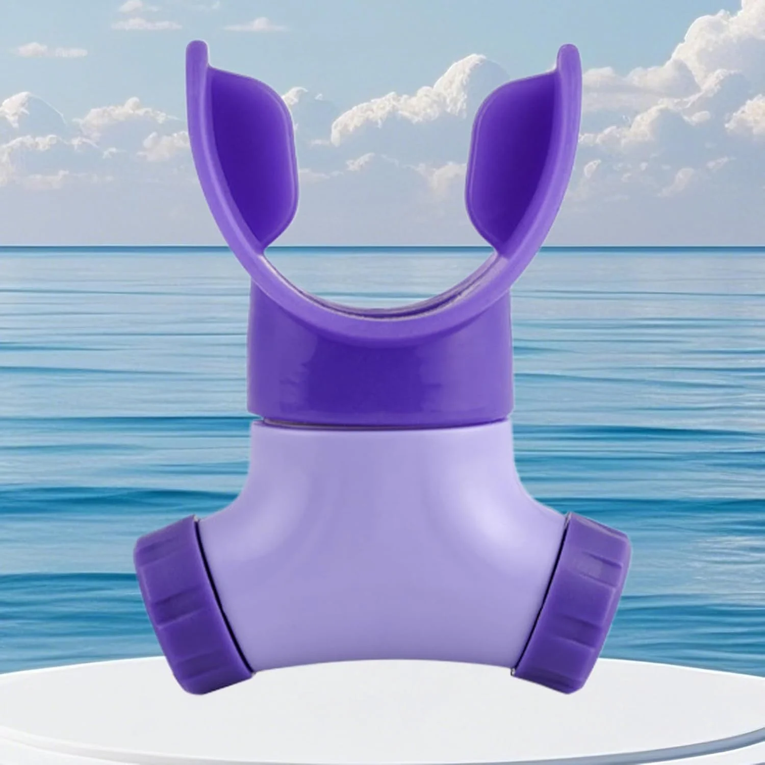 تمرین دهنده تنفسی، دستگاه تمرین ریه - تمرین دهنده تنفس قابل تنظیم قابل حمل برای ورزش های آبی، آواز خواندن، دوچرخه سواری، دویدن